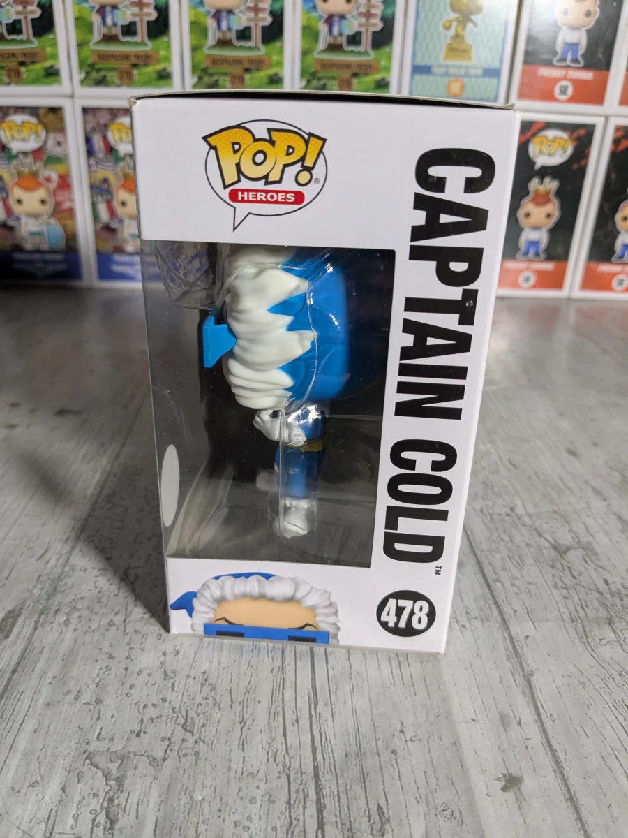 Funko pop Heroes Warner 100 #478 - Captain Cold – Image 7